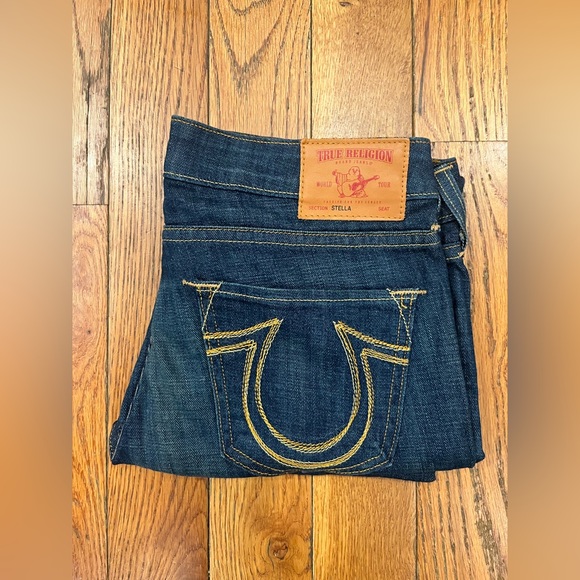 Vintage True Religion Stella Skinny Jeans Womens 29 Stretch Low Rise Denim - Picture 2 of 11